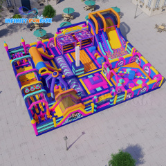 Inflatable Theme Park - Customized Family Fun Experience for Our Indonesian Client