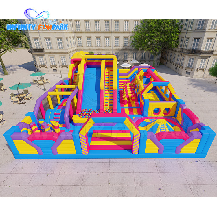 Inflatable Theme Park - Customized Play Experience for Our Peruvian Client