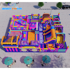 Inflatable Theme Park - Customized Family Fun Experience for Our Indonesian Client