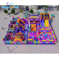 Inflatable Theme Park - Customized Family Fun Experience for Our Indonesian Client