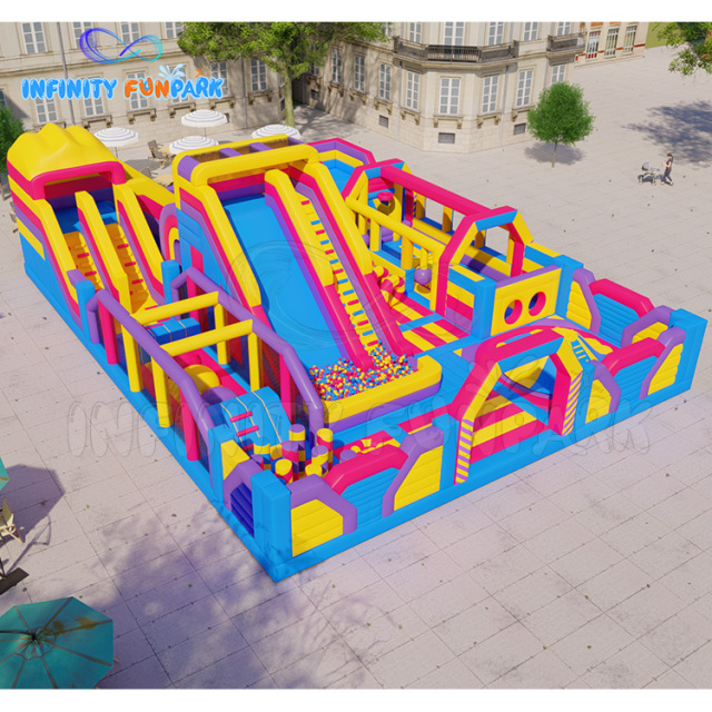 Inflatable Theme Park - Customized Play Experience for Our Peruvian Client