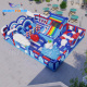 Rainbow-Themed Inflatable Park - Family Fun Experience Designed for Our French Client