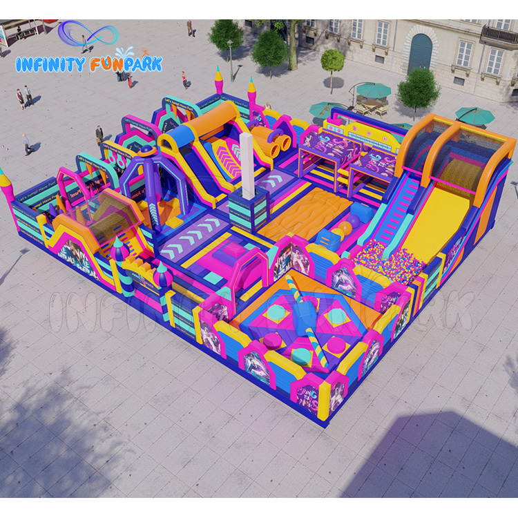 Inflatable Theme Park - Customized Family Fun Experience for Our Indonesian Client