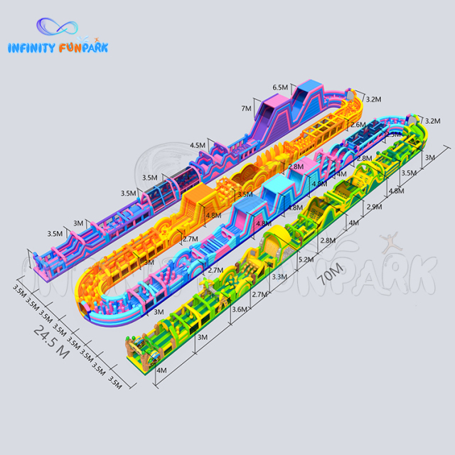 Inflatable Obstacle Course, Creating the Perfect Entertainment Experience | Infinity Funpark