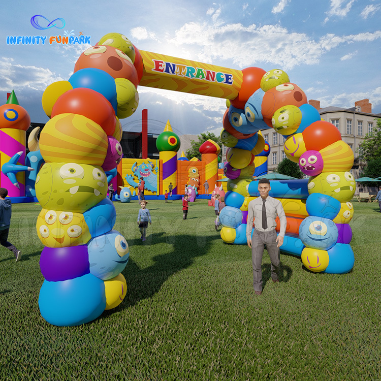 Giant Inflatable Theme Park丨Custom Monster Themes丨Infinity Funpark
