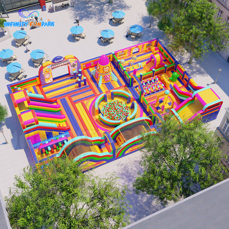 Inflatable Theme Park丨Cosmic Inflatable Kingdom丨Infinity Funpark