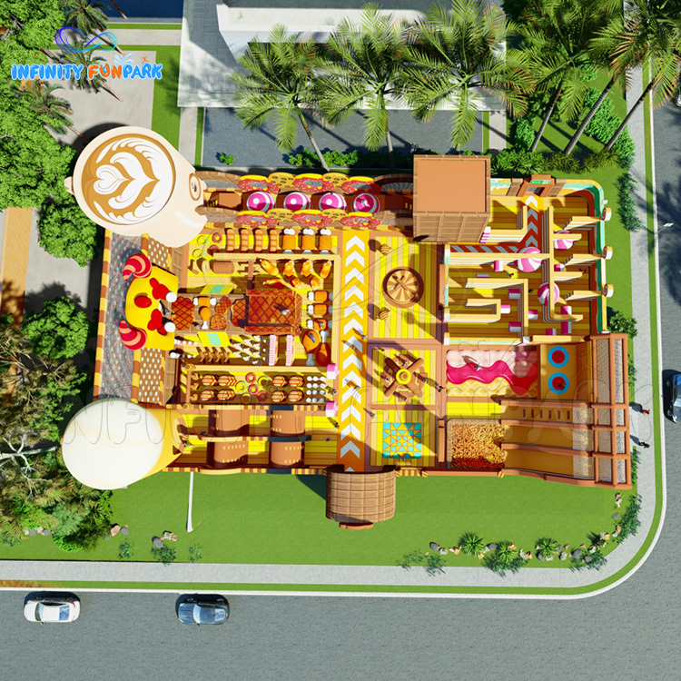 Inflatable Theme Park丨Food Wonderland丨Infinity Funpark