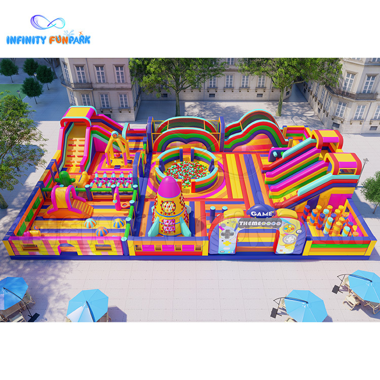 Inflatable Theme Park丨Cosmic Inflatable Kingdom丨Infinity Funpark