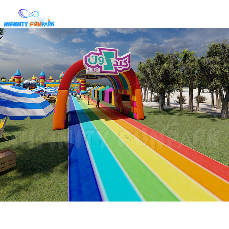 Giant Inflatable Theme Park丨Inflatable of Colorful Fun丨Infinity Funpark