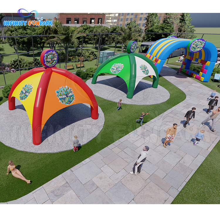 Inflatable Land & Water Wonderland丨Inflatable Slide Pool丨Infinity Funpark