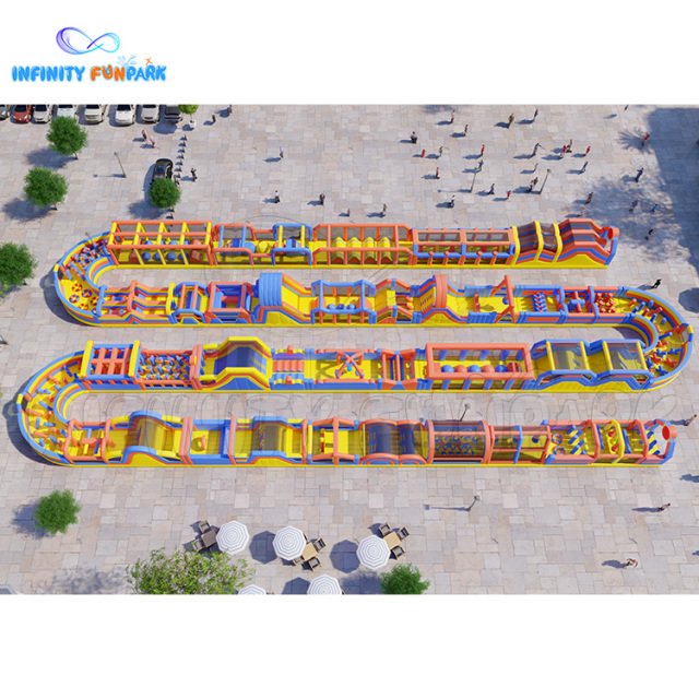 Inflatable Obstacle Course丨Extra-Long Obstacle丨Infinity Funpark