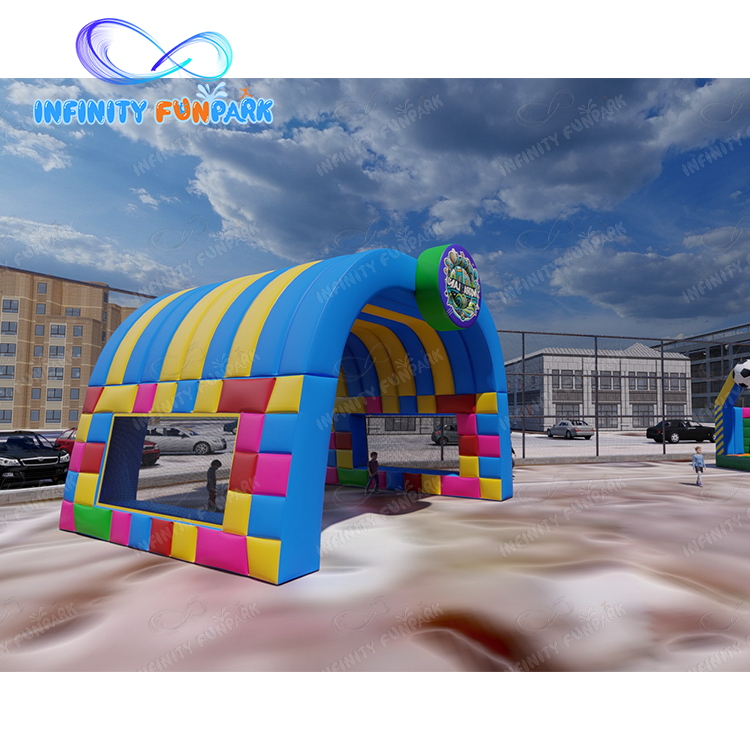 Giant Inflatable Theme Park丨Giant Soccer Fun with Slides, Obstacles & Tents丨Infinity Funpark