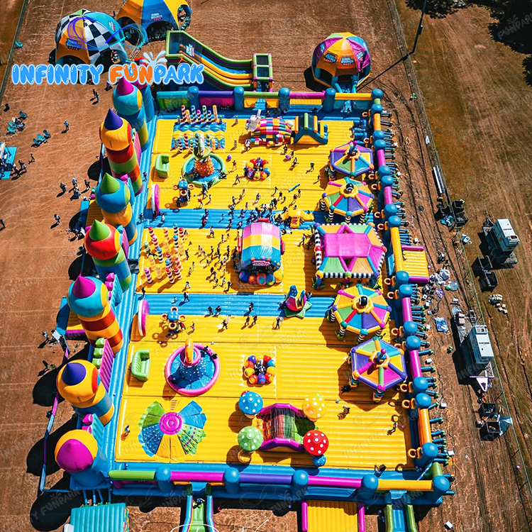 Big Bounce | Giant Inflatable Fun Park & Obstacle Adventures丨Infinity Funpark
