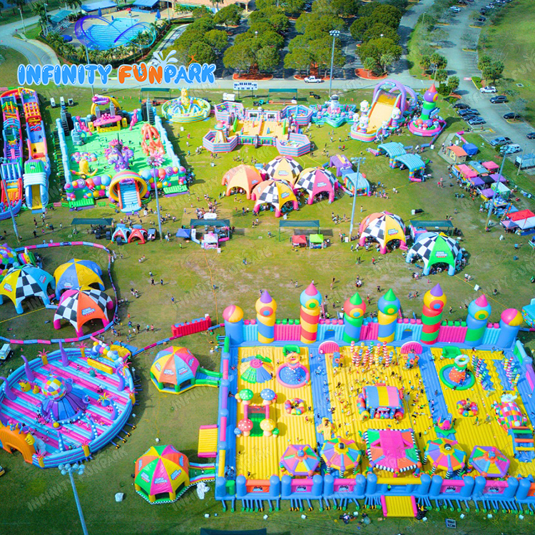Big Bounce | Giant Inflatable Fun Park & Obstacle Adventures丨Infinity Funpark