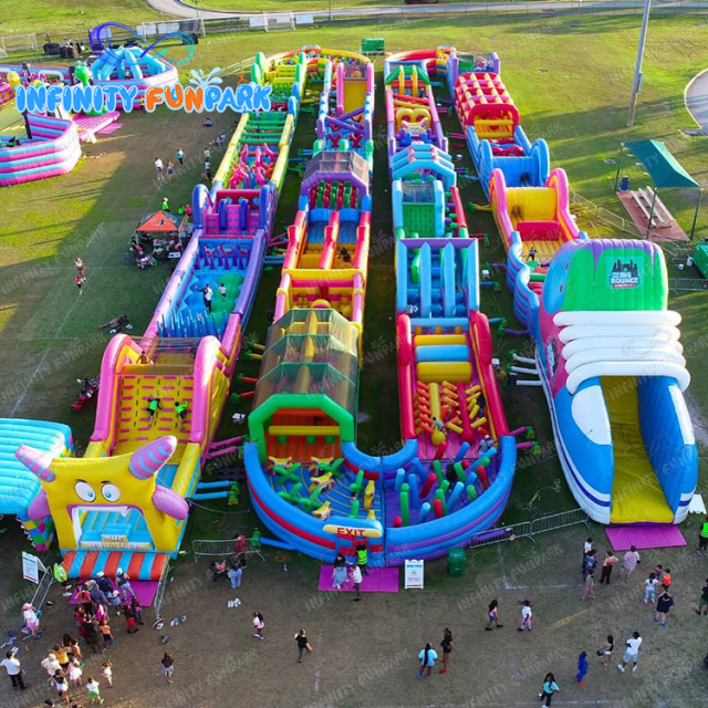 Big Bounce | Giant Inflatable Fun Park & Obstacle Adventures丨Infinity Funpark