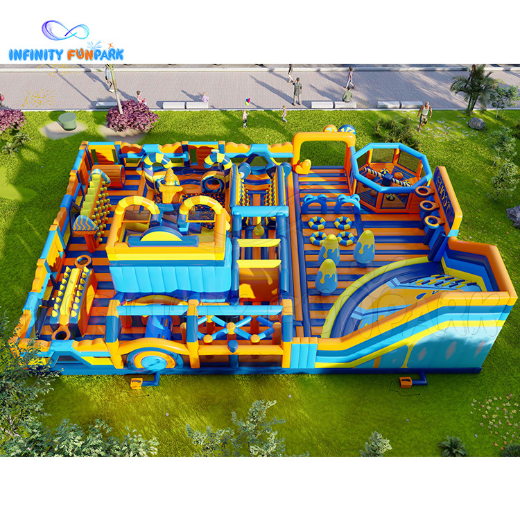 Inflatable theme park commercial inflatable playground indoor & outdoor sport park