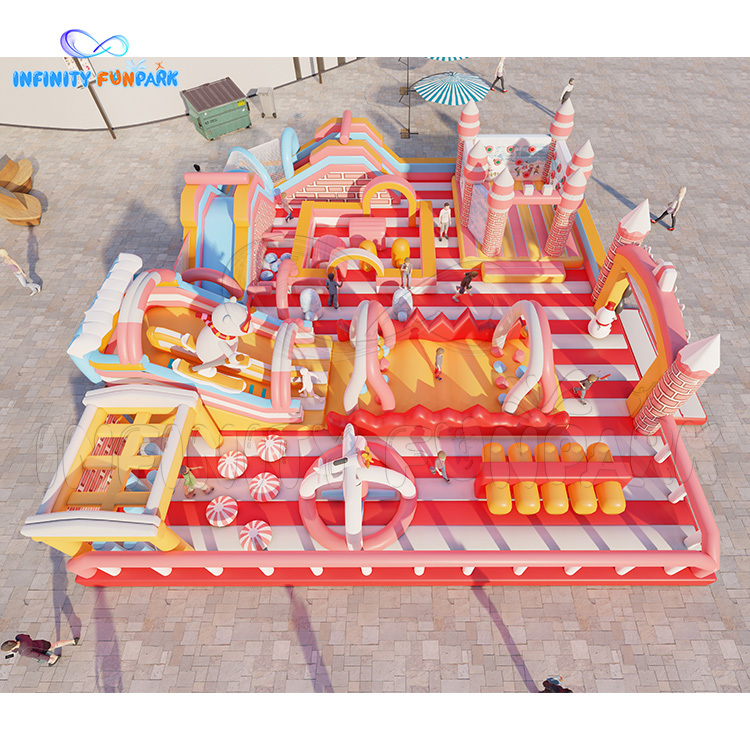 Party kids fun park inflatable indoor playground
