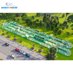 Inflatable Bouncer Jumping Obstacle Bouncy Castle Inflatable Bouncer Water Park Giant Theme Park
