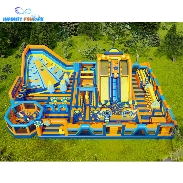 Inflatable Theme Park Commercial Inflatable Playground Indoor & Outdoor