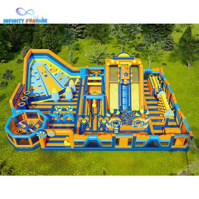 Inflatable theme park commercial inflatable playground indoor & outdoor sport park