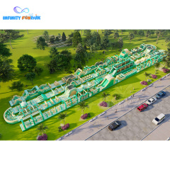 Inflatable Bouncer Jumping Obstacle Bouncy Castle Inflatable Bouncer Water Park Giant Theme Park