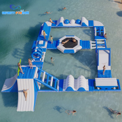 Inflatable Lake Water Park Floating Amusement Business Vacation Project | Infinity Funpark