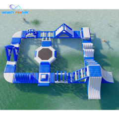 Customized Inflatable Lake Water Park Design Commercial Beach Water Park
