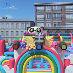 Inflatable Theme Park | Musical Bounce, Climb & Slide | Infinity Funpark