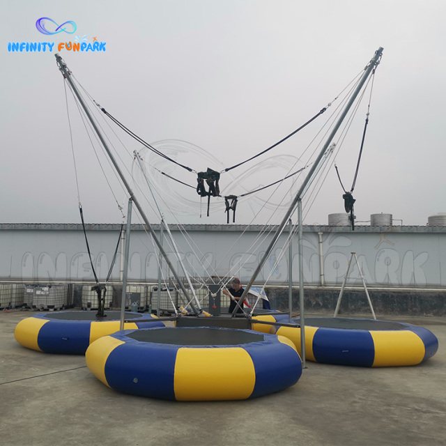 4-Person Bungee Inflatable Jumping Game | Inflatable Accessories | Infinity Funpark