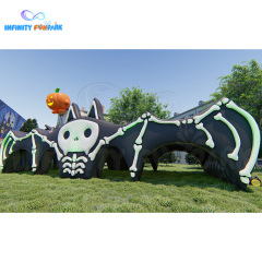 Big Bounce | Halloween Inflatable Theme Park with Slides & Ghost Decor | Infinity Funpark