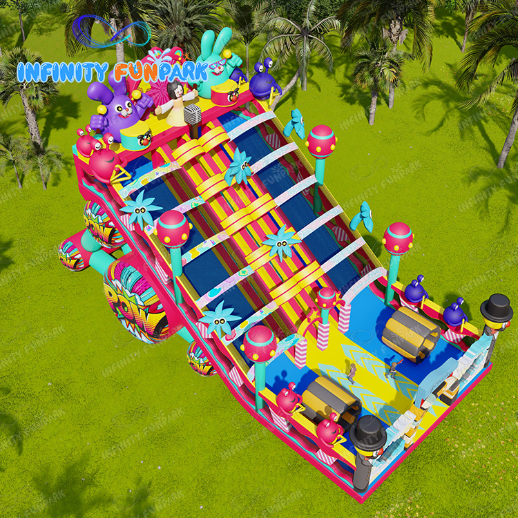 Inflatable Theme Park | Animal Concert Inflatable Park | Infinity Funpark