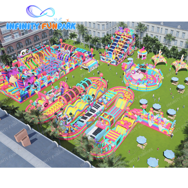 Animal Concert Inflatable Theme Park | Big Bounce Fun | Infinity Funpark