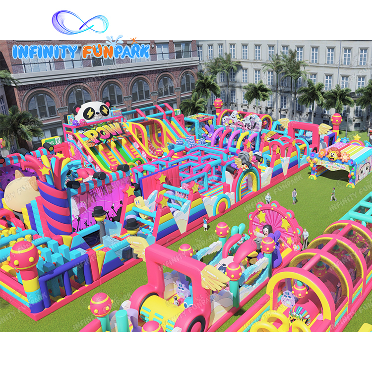 Animal Concert Inflatable Theme Park | Big Bounce Fun | Infinity Funpark