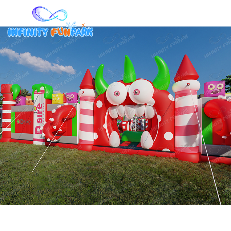 Funny inflatable door head