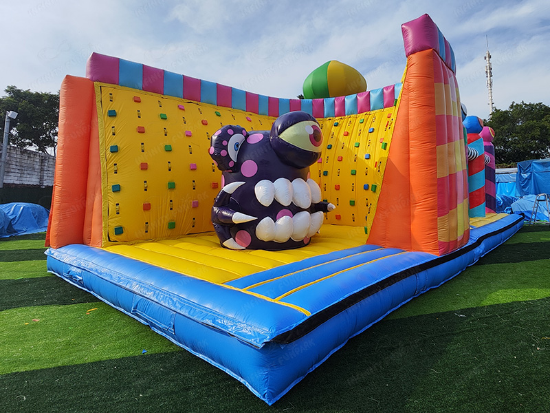 Module 4 - Advanced climbing walls with prominent monster character displays