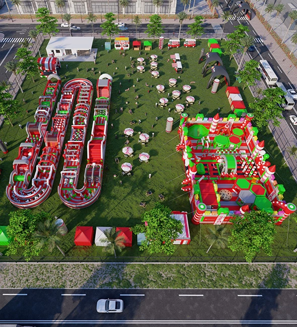 Turnkey Inflatable Park Manufacturer