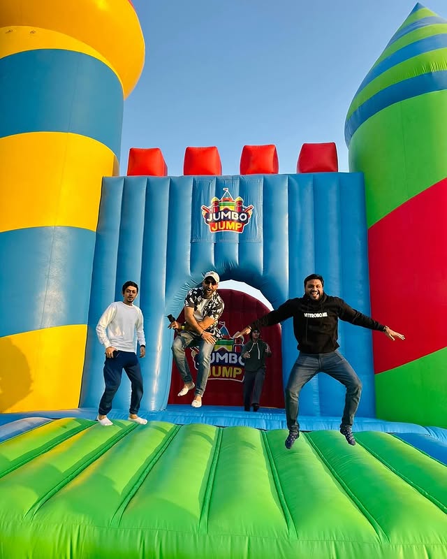 Jumbo Jump Park Entrance - Outdoor Inflatable Theme Park