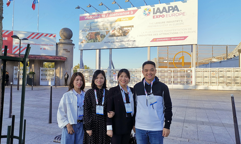 Infinity Funpark European debut at IAAPA Expo Europe Paris 2019 introducing creative playground concepts to international attractions community