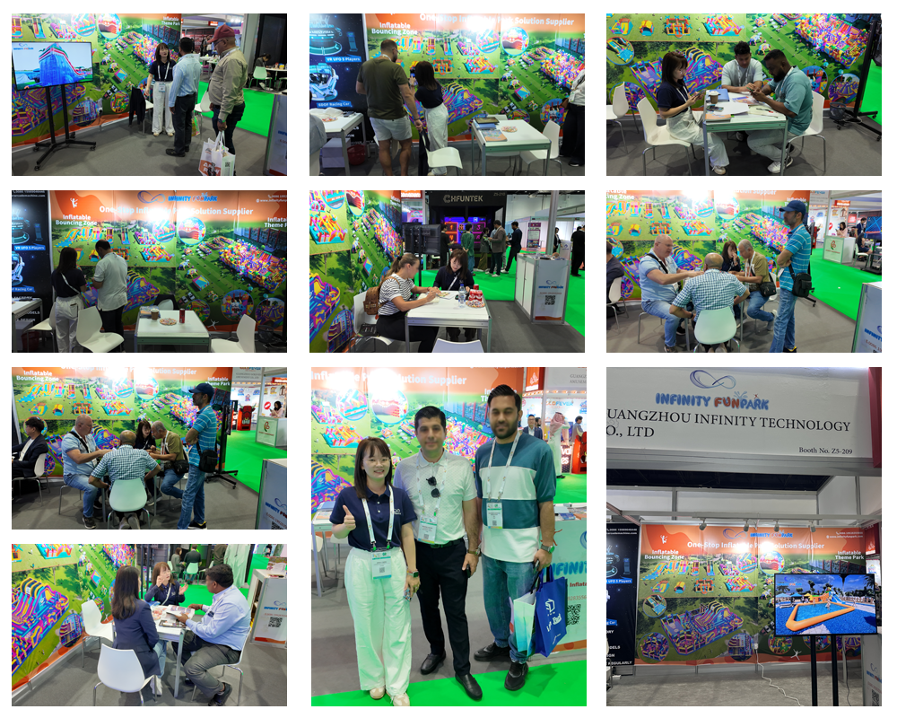Infinity Funpark participation at DEAL Show Dubai 2025 displaying premium indoor playground equipment for Middle East entertainment market