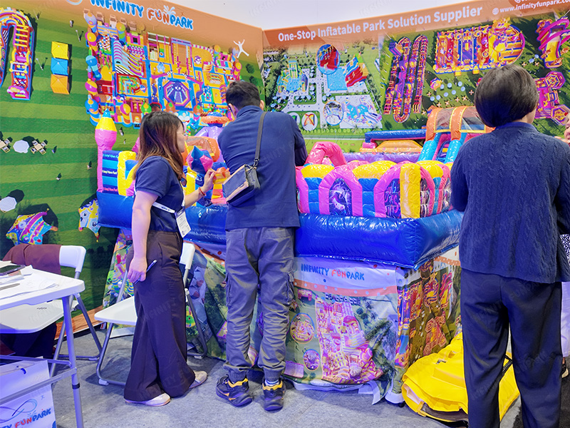 Business negotiations and consultations at IAAPA 2025