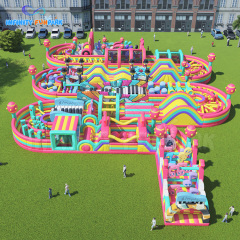 Inflatable Obstacle Course | Musical Bounce & Challenge Course | Infinity Funpark