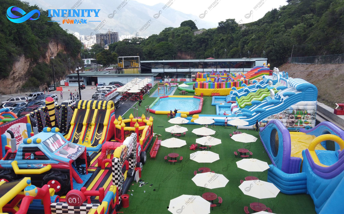 Giant Inflatable Adventure Park Project in Venezuela