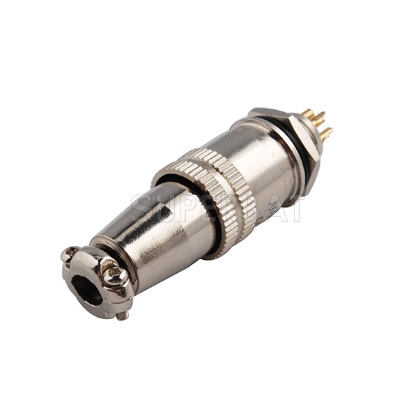 XLR plug male Aviation 5 Pin Ham Radio PCB Connectors; 5A; Dimensions :8mm NEW