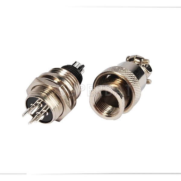 XLR plug Aviation 12mm 4 Pin Ham Radio PCB Connectors (5A at 110V or 12V at 20A)