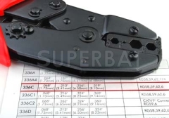 Crimper crimping tool -RG58 RG59 RG62 RG6 LMR300 LMR240