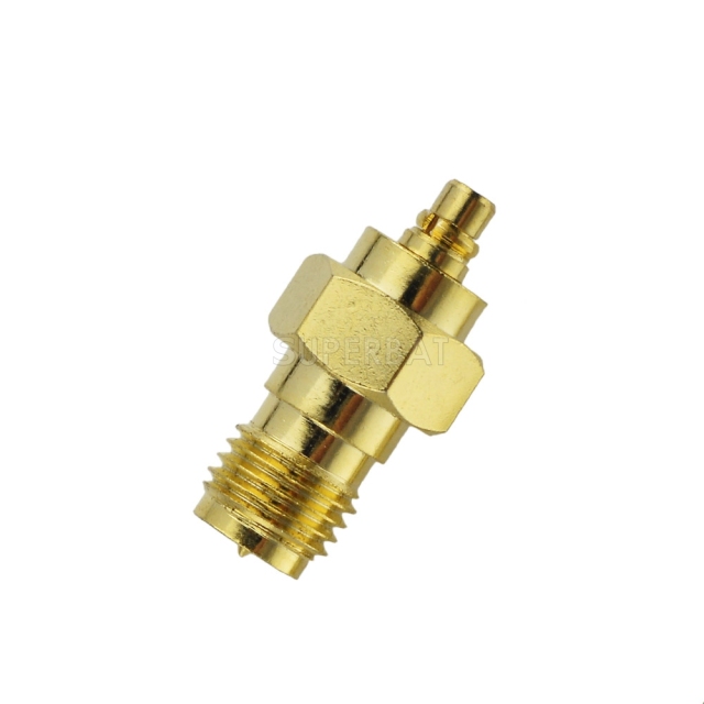 MMCX Plug Male to SMA Jack Female Adapter Straight