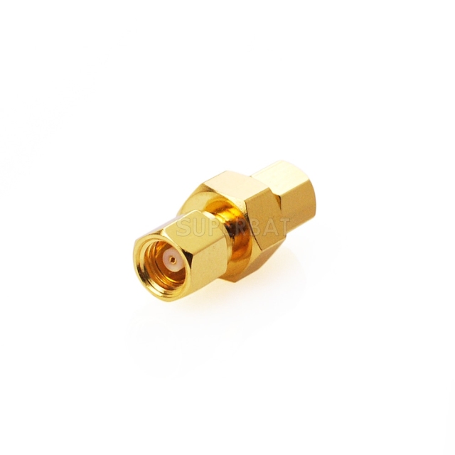 SMC Plug Male to SMC Plug Male Adapter Straight