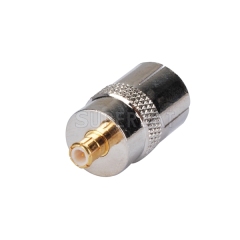 MCX Plug Male to TV Jack Female Adapter Straight