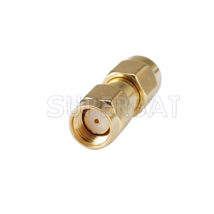 SMA Plug Male to RP SMA Plug Female Adapter Straight
