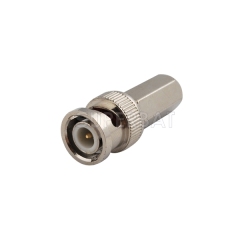 BNC Plug Male Connector Straight Twist on LMR-240